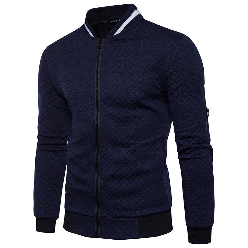 Herren Steppjacke mit modernem Kragen Drune