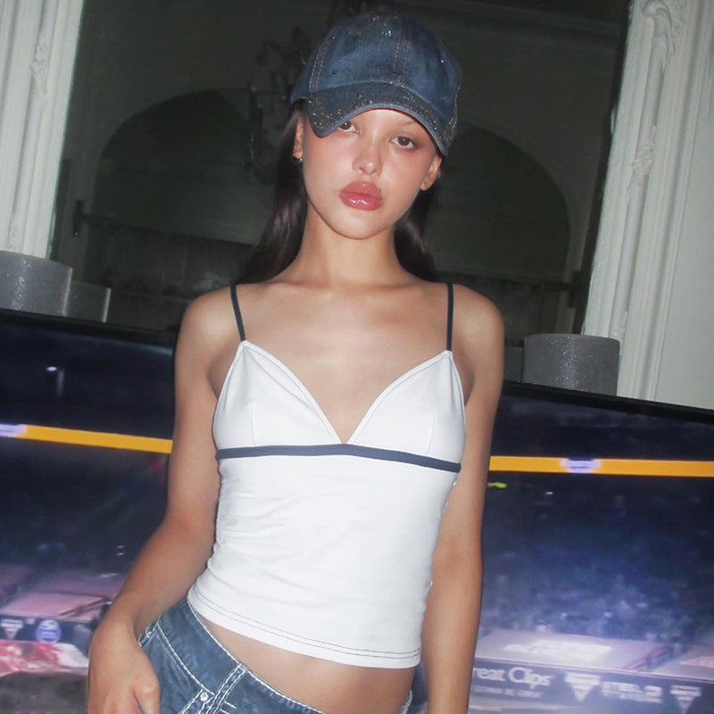 Damen Sportliches Bustier mit verstellbaren Trägern Drune