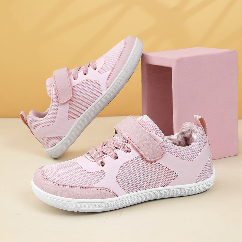 Unisex nan leichte Mesh-Sneaker mit elastischem Schnürsystem, Klettverschluss und EVA-Zwischensohle Drune