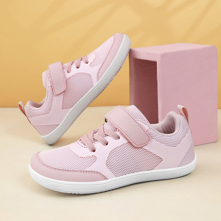 Unisex nan leichte Mesh-Sneaker mit elastischem Schnürsystem, Klettverschluss und EVA-Zwischensohle Drune