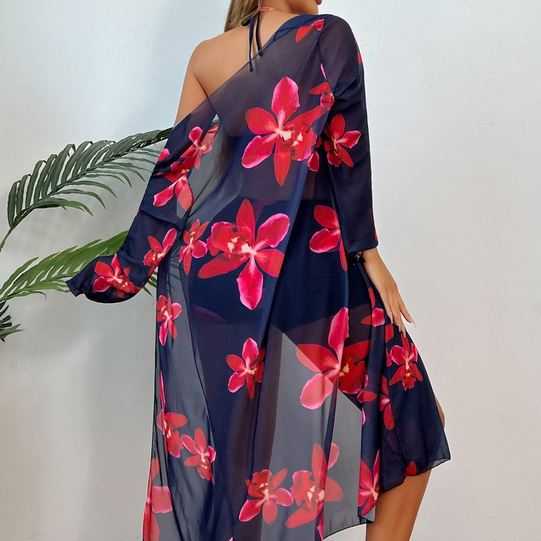 Damen Bademode-Set mit floralem Design Drune