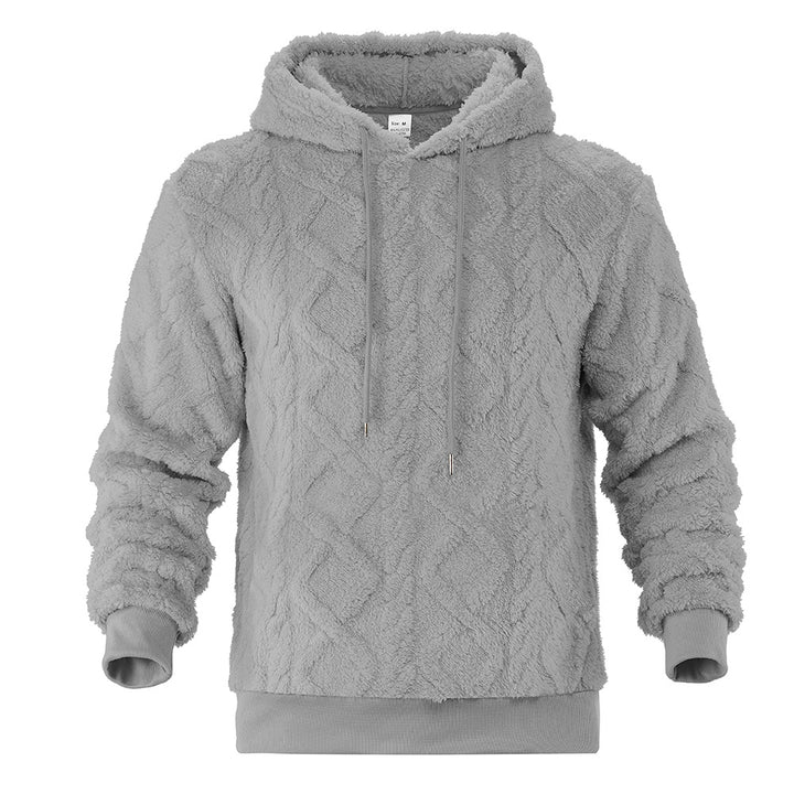 Damen Kuscheliger Fleece-Hoodie mit strukturiertem Design Drune