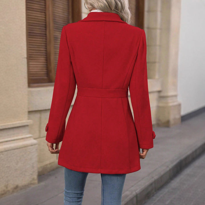 Damen elegante und bequeme Longjacke Drune