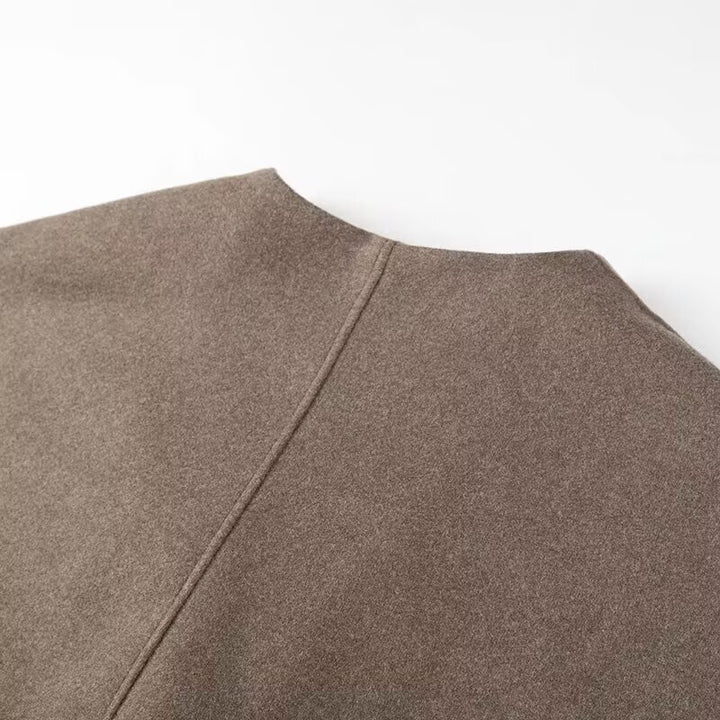 Damen elegante Blazerjacke mit Klassischem Schnitt und Praktischen Taschen Drune