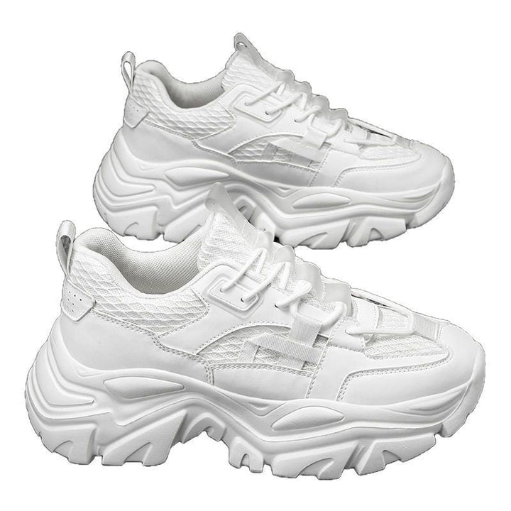 Damen Sportliche Sneaker mit rutschfester Sohle und atmungsaktiven Netz-Einsätzen Drune