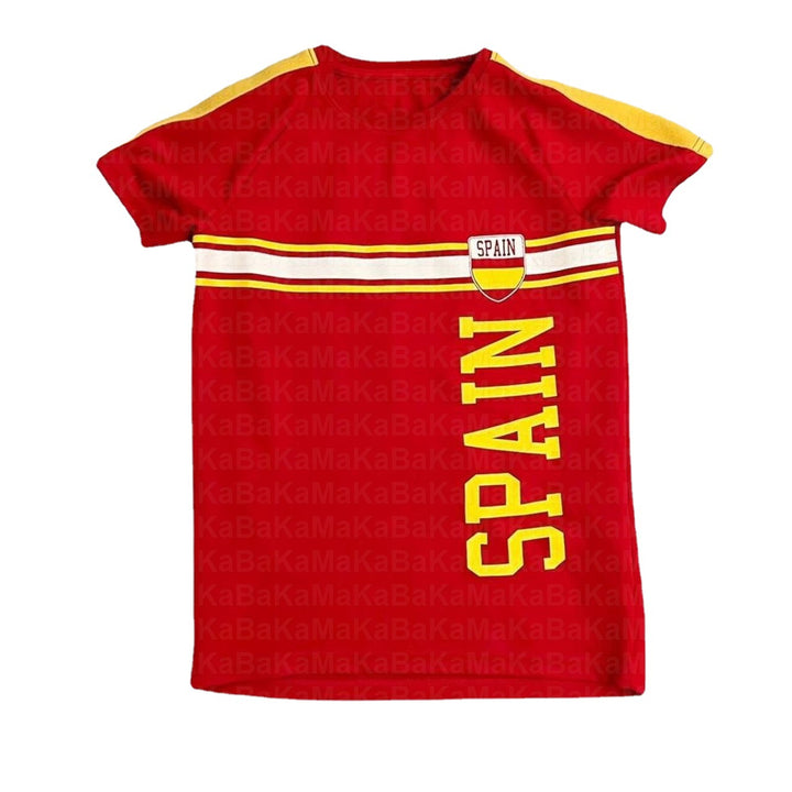 Damen Freizeit Grafik Sport T-Shirt Drune