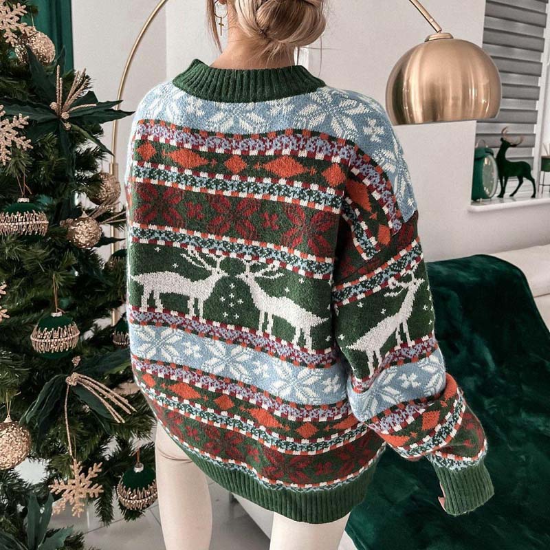 Drune | Weihnachtspulli mit Festlichem Motiv