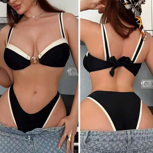 Damen Design-Bikini mit elegantem Verschluss Drune