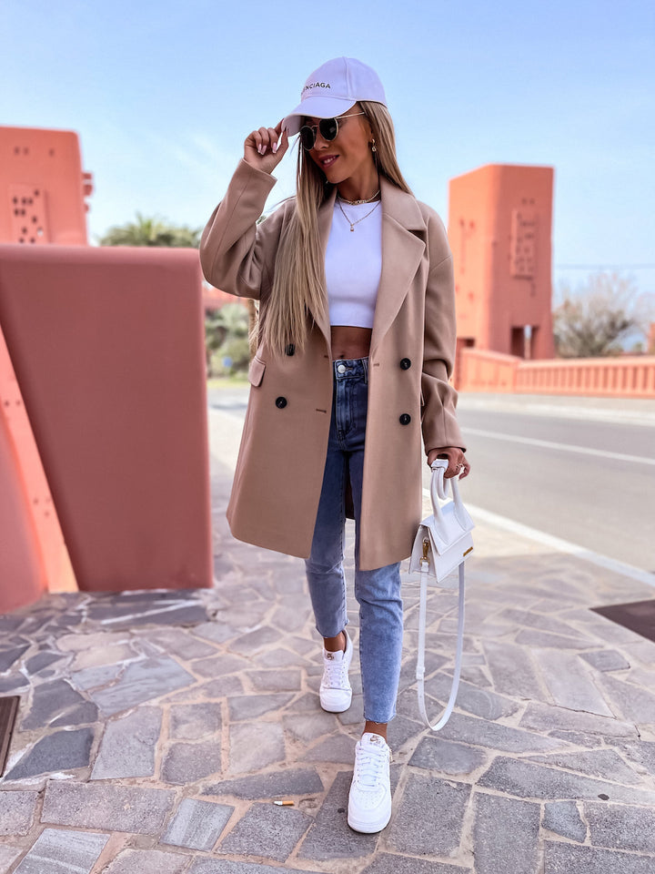 Damen Eleganter und zeitloser Oversize-Blazer Drune