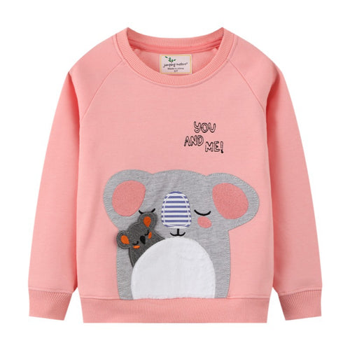 Mädchen Sweatshirt mit niedlichem Koala-Motiv Drune