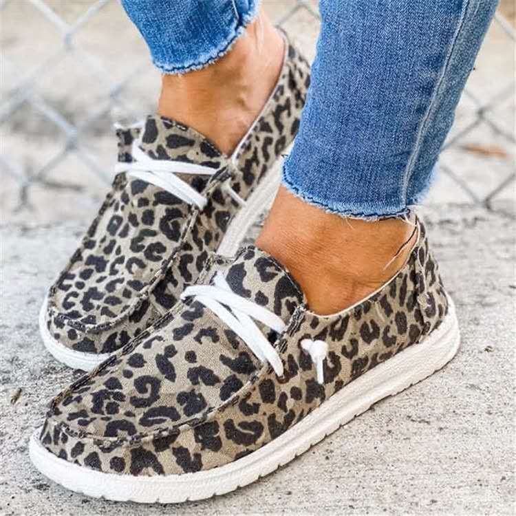 Damen Freizeit-Slip-On Schuhe mit elastischen Schnürdetails und rutschfester Sohle Drune