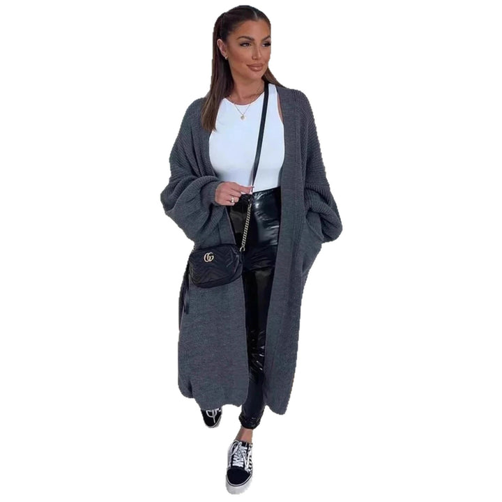 Damen Grobstrickcardigan im lässigen Oversized-Stil mit praktischen Taschen Drune