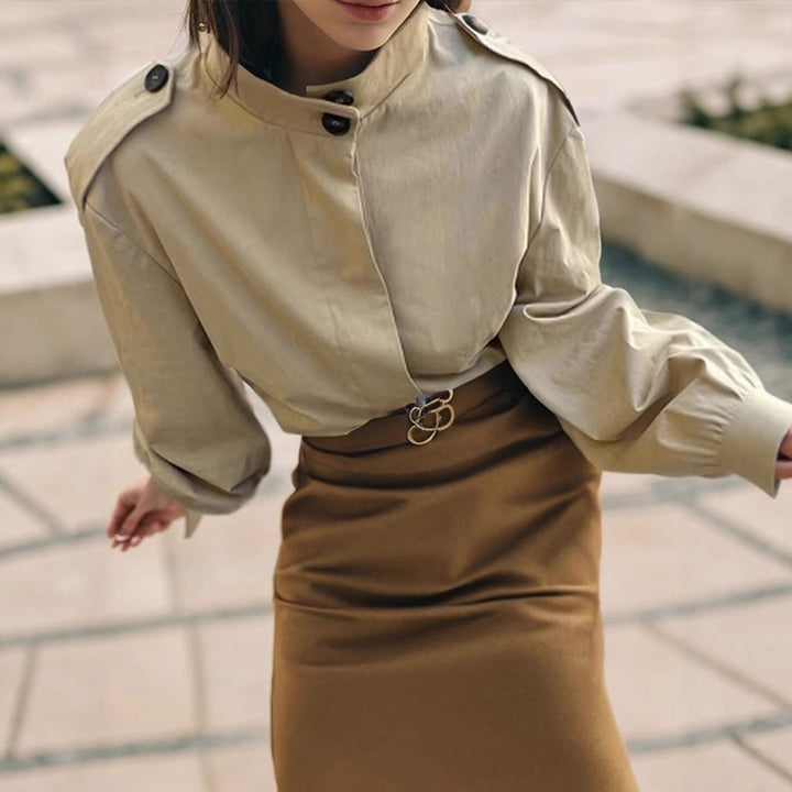 Damen modischer Blazer mit innovativem Design Drune