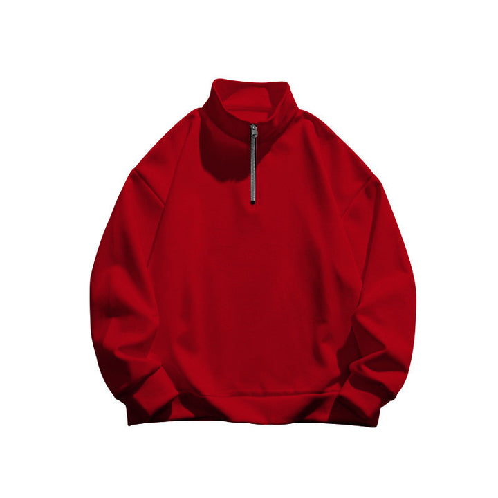 Damen Sweatshirt mit Stehkragen und Reißverschluss Drune