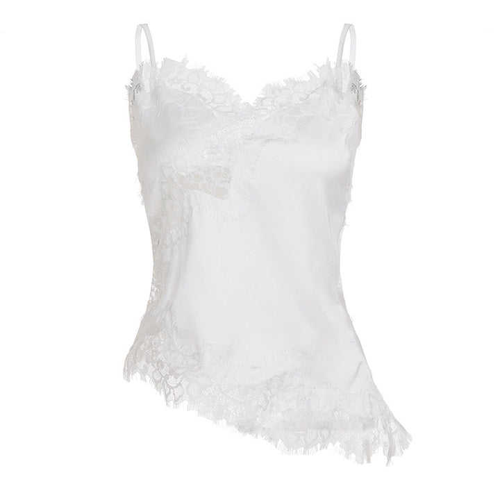 Damen Spitzen-Cami-Top mit verführerischen Details Drune