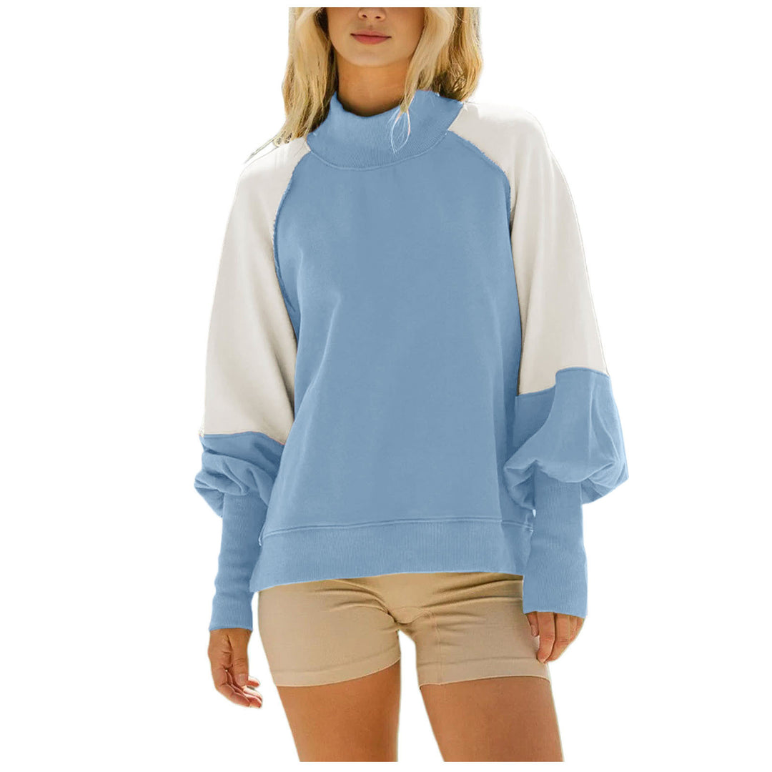 Damen sportlicher Sweatshirt mit Raglanärmeln Drune