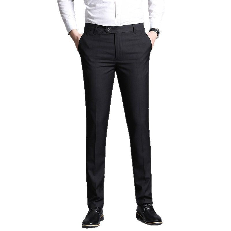 Herren elegante Slim-Fit Anzughose Drune