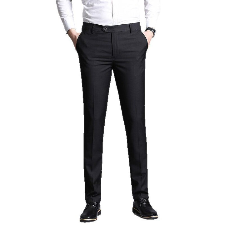 Herren elegante Slim-Fit Anzughose Drune