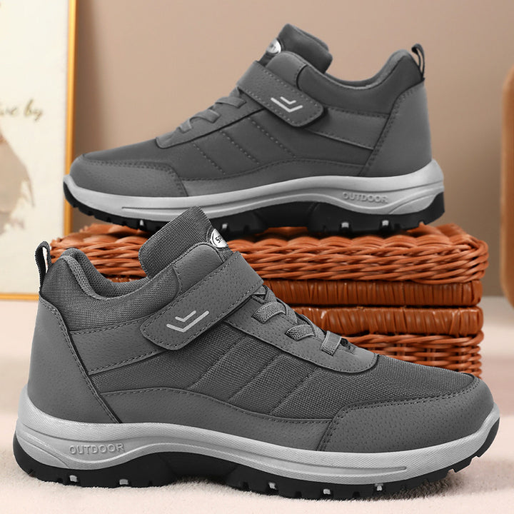 Herren nan multifunktionaler Outdoor-Halbschuh mit Klettriemen, stoßdämpfender EVA-Zwischensohle und griffiger Trailsohle Drune