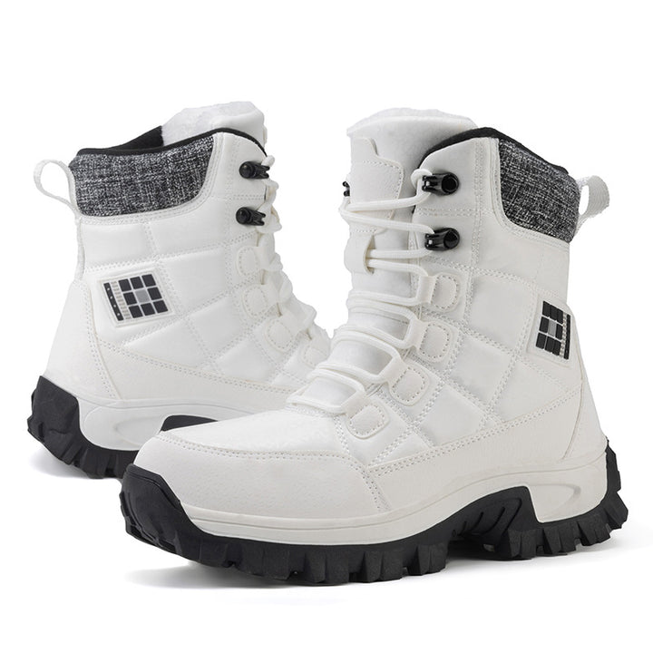 Damen Winterwanderstiefel mit isolierender Innenpolsterung und rutschfester Sohle Drune
