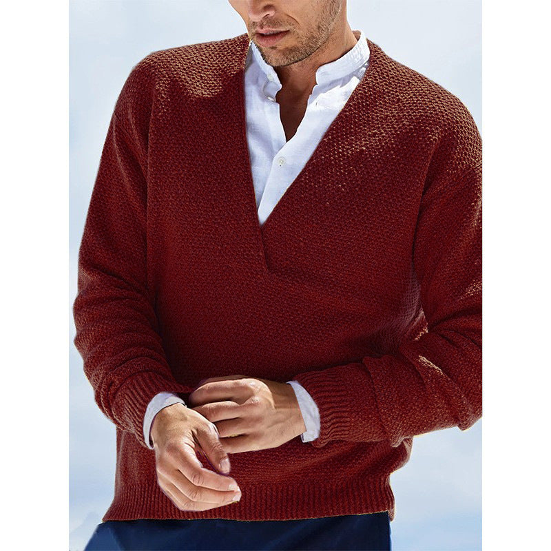 Herren lässiger Pullover Drune