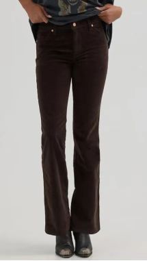 Damen Flared Jeans mit vertikalen Streifen und hohem Bund Drune