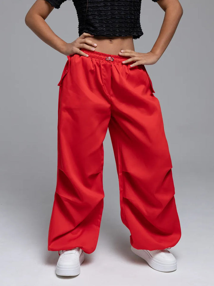 Damen Lässige und bequeme weite Hose Drune