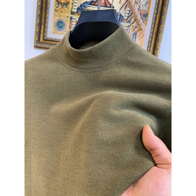 Damen Stehkragen Pullover aus weicher Baumwollmischung Drune