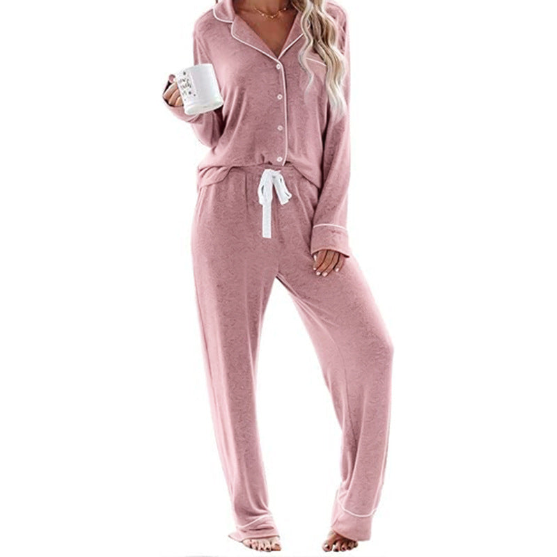 Damen Schlafanzug-Set aus weichem, atmungsaktivem Material Drune