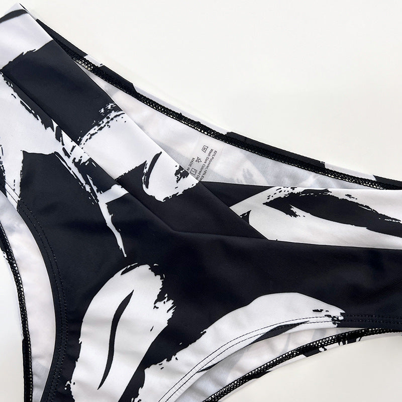 Damen Strandkimono mit floralem Muster und seitlichem Schlitz Drune