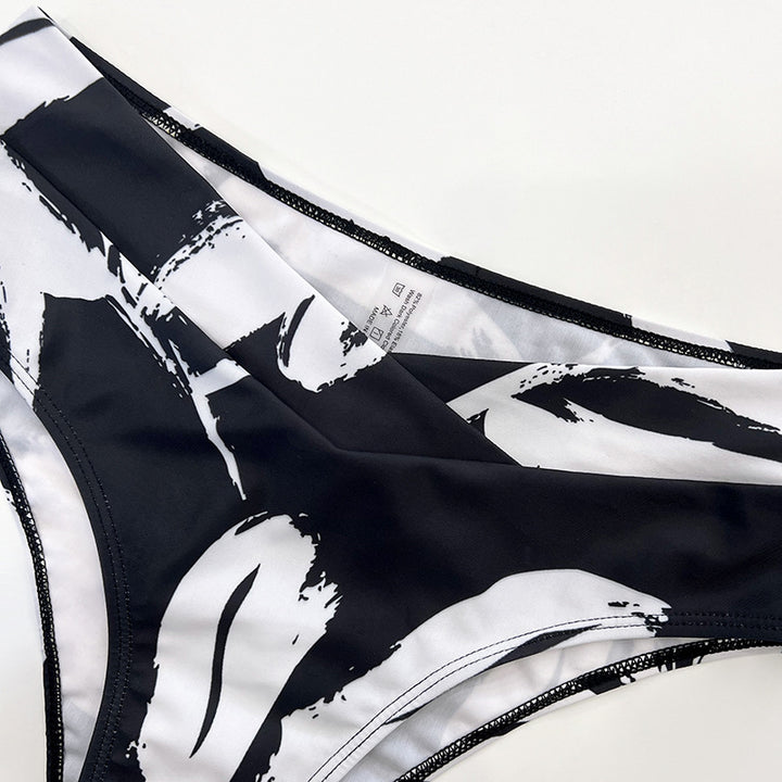 Damen Strandkimono mit floralem Muster und seitlichem Schlitz Drune