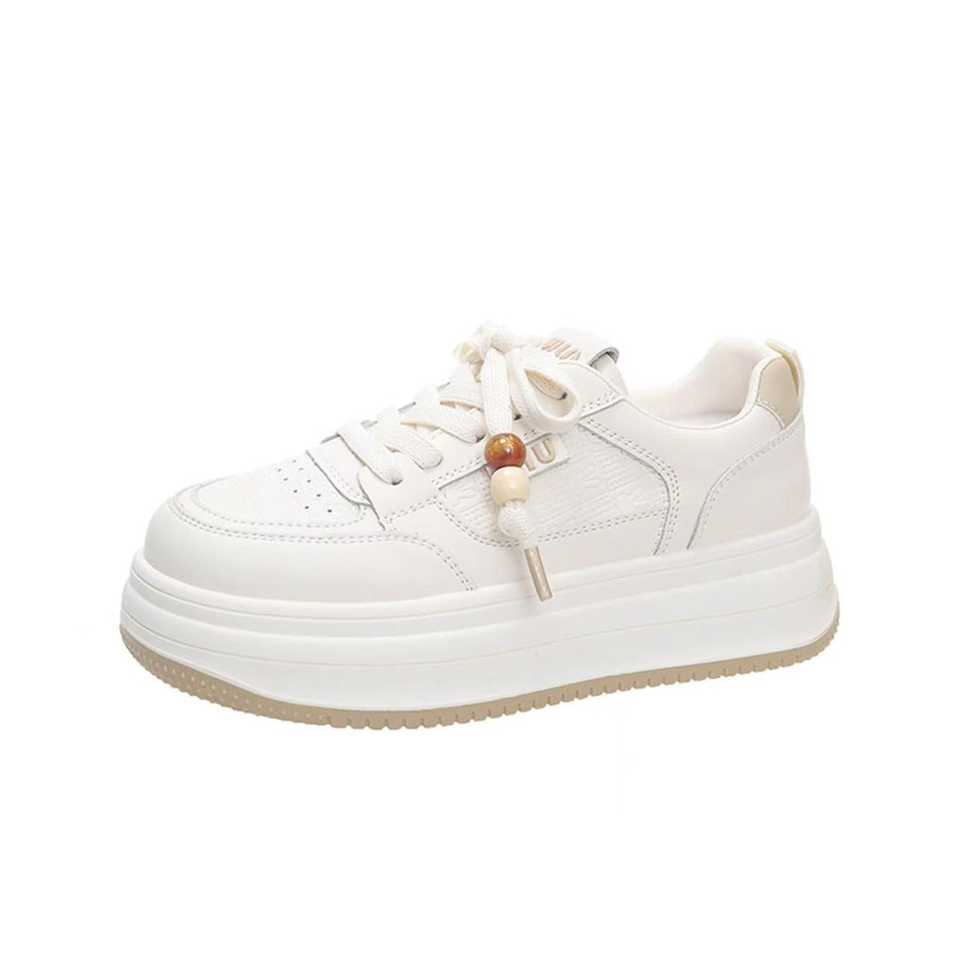 Damen Chunky Plattform-Sneaker mit einzigartigem Schnürsystem Drune