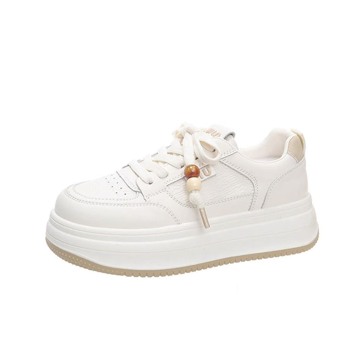 Damen Chunky Plattform-Sneaker mit einzigartigem Schnürsystem Drune