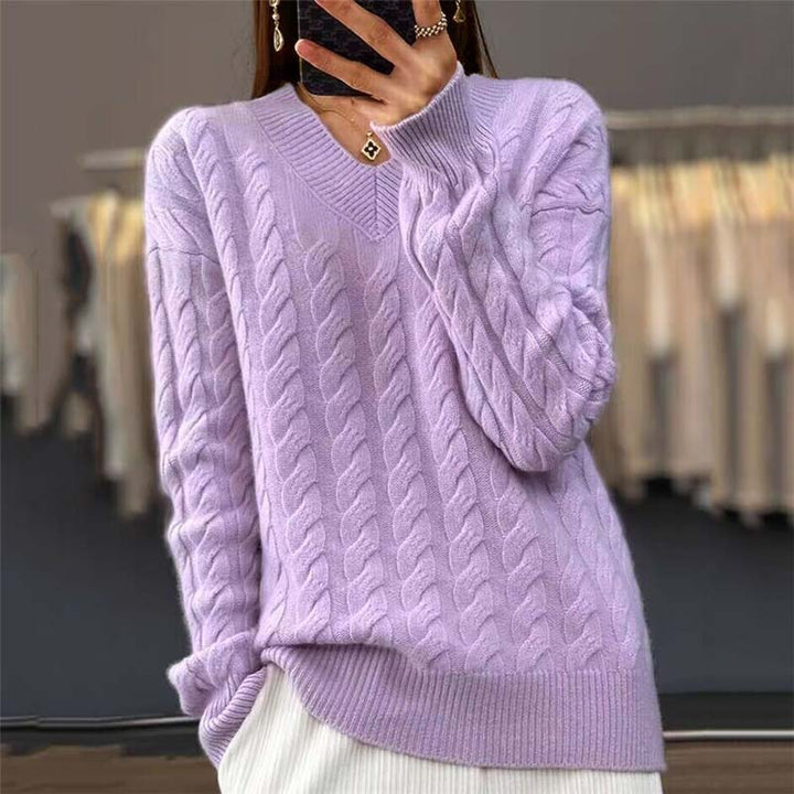 Drune | Pullover Aus Gedrehtem Strick