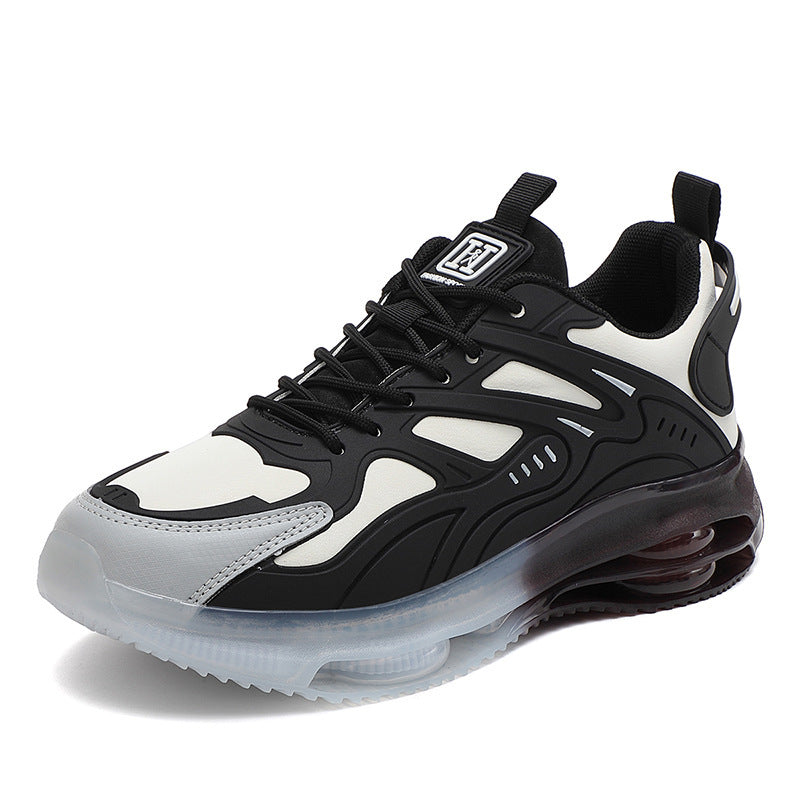 Herren nan futuristischer leistungsorientierter Lifestyle-Sneaker mit durchgehender Luftkammersohle und thermogeformten Kunststoffapplikationen Drune
