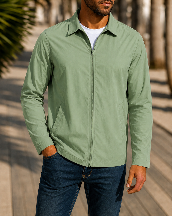 Herren lässige Freizeitjacke mit innovativer Windschutztechnologie Drune