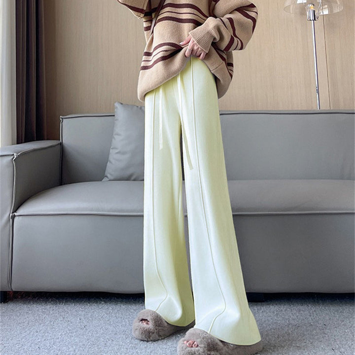 Damen Bequeme weit geschnittene Hose aus hochwertigen Materialien Drune