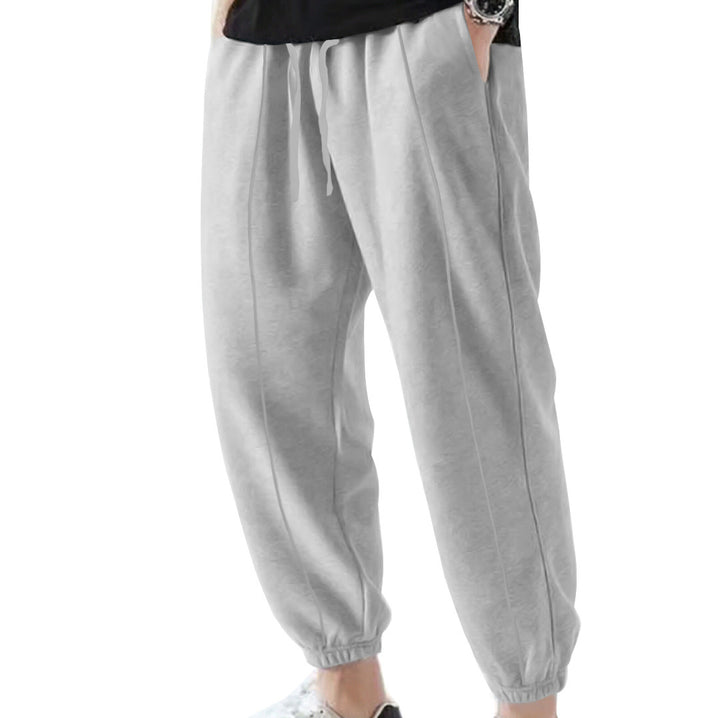 Herren Jogginghose aus atmungsaktivem Material mit verstellbarem Bund Drune