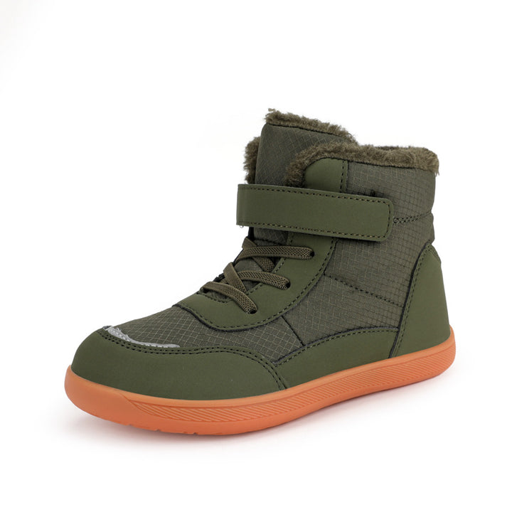 Damen Winterstiefel mit rutschfester Sohle und warmem Futter Drune