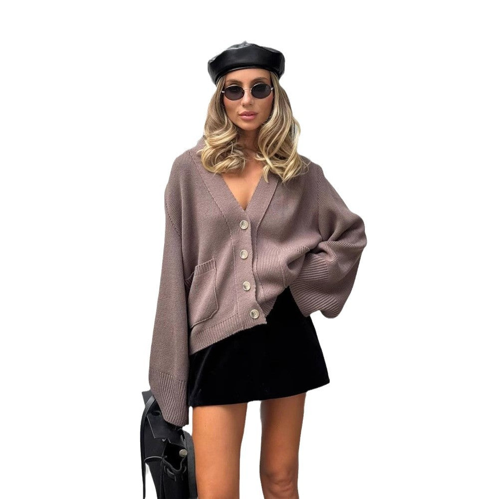 Damen Strickjacke mit Oversized-Schnitten Drune