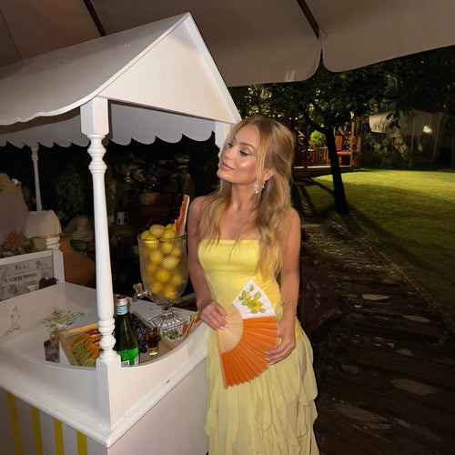 Damen Rüschen Abendkleid mit schimmerndem Oberteil und elegantem Schnitt Drune