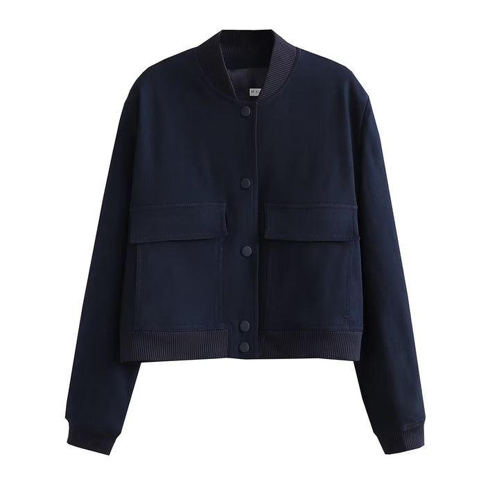 Damen modische Bomberjacke im tierischem Muster Drune
