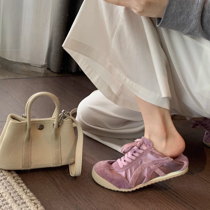Damen modische Sneakers mit hochwertigem Wildleder und atmungsaktiver Konstruktion Drune