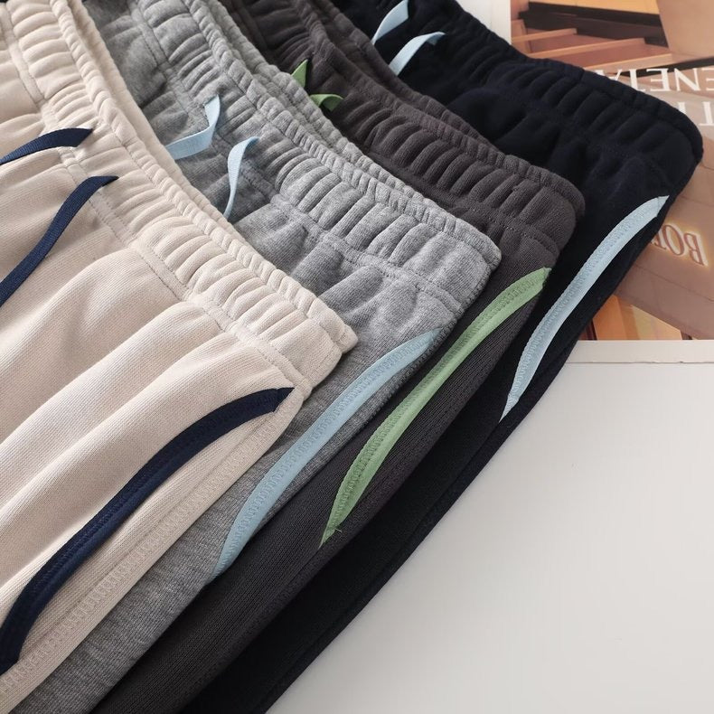 Damen lässige Freizeithose mit elastischem Bund und seitlichen Taschen Drune