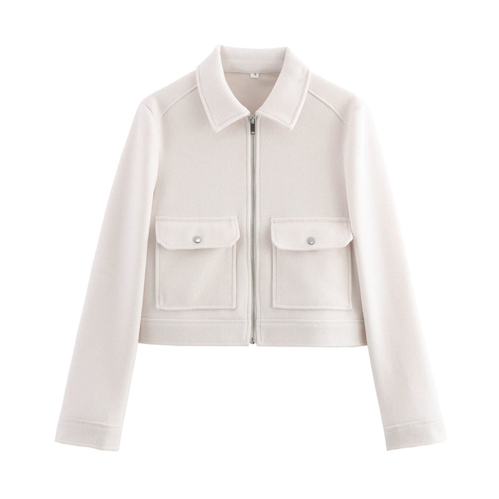 Damen Kurzjacke mit lässigem Schnitt und praktischen Taschen Drune