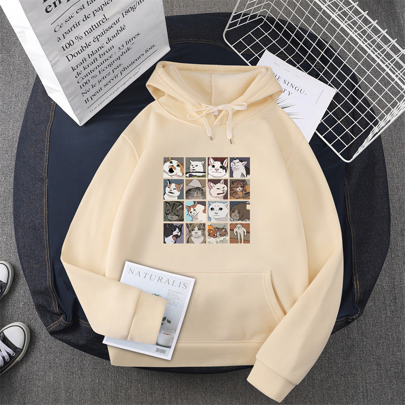 Damen Sweatshirt mit Tier-Motiv Drune