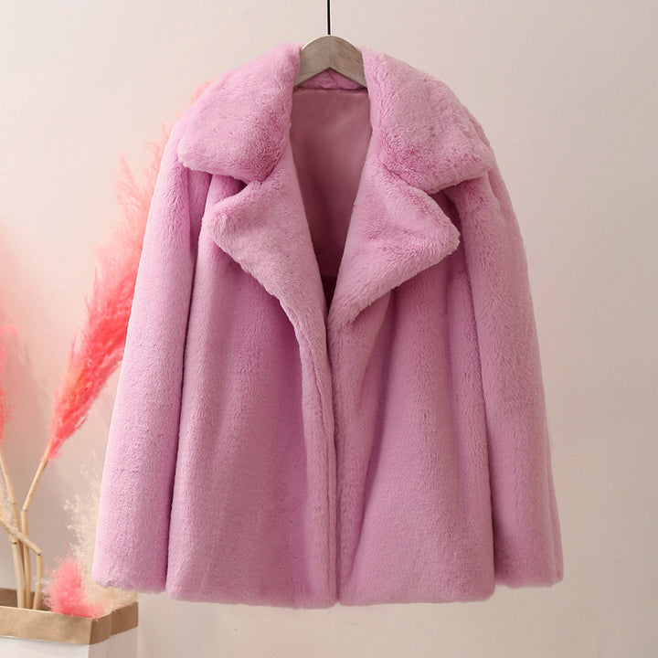 Damen Flauscher Mantel Drune