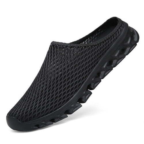 Unisex nan atmungsaktiver Mesh-Muleschuh mit flexibler Wabenlaufsohle und ergonomischem Fußbett Drune