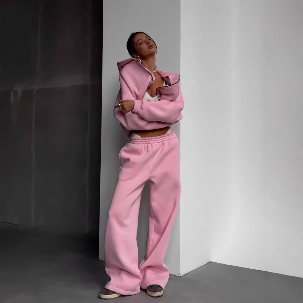 Damen lässige und elegante Kapuzenjacke Drune