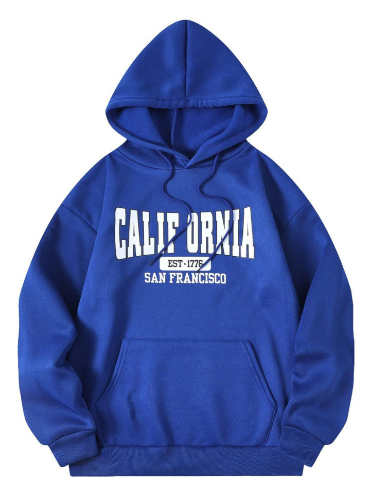 Drune Kapuze – Sportlich – California-Stickerei unverzichtbar